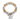 Kiran Om Rutilated Quartz Silver Bracelet