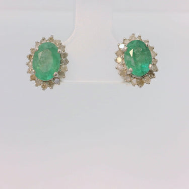 Elegant Emerald Earrings