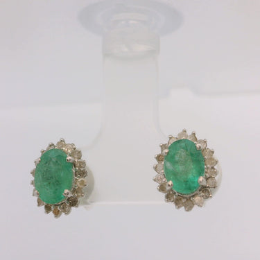 Elegant Emerald Earrings