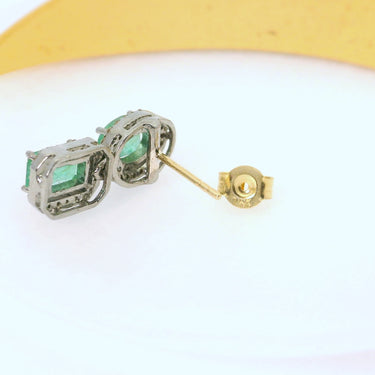 Elegant Emerald Earrings
