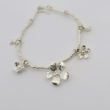 Flower & Moon Bracelet