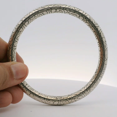 Intricate engraved bangle