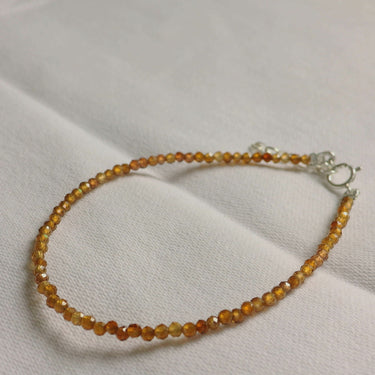 Beaded Bracelets in Silver