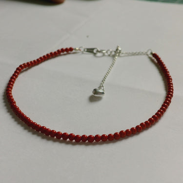 Bamboo Coral Silver bracelet