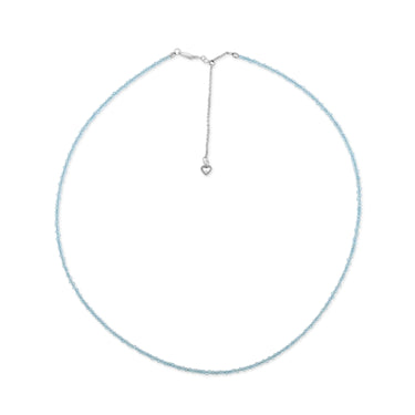 Nebula Dew - Apatite Silver Necklace
