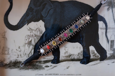 The Navratna Art Deco Bracelet