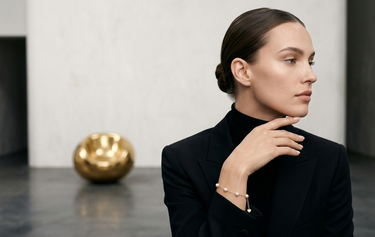 Akoya Pearl Bracelet in 18K Yellow Gold