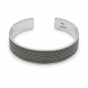 The Herringbone Cuff