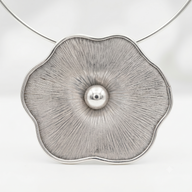 The Poppy Silver Pendant