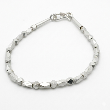 All Silver Bracelet