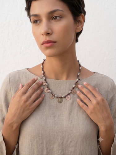 The Nile Medallion Coin Necklace