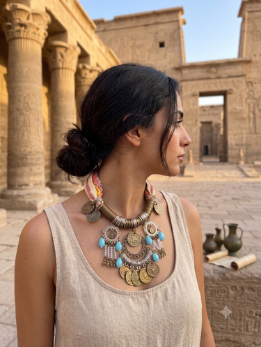 The Alexandria Statement Necklace