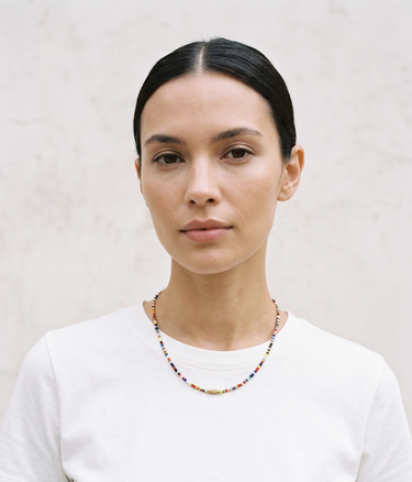 Multi-Colour Beads Necklace
