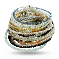 Beaded Silver Bracelet