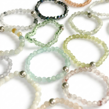 Natural Gemstones Stones Ring