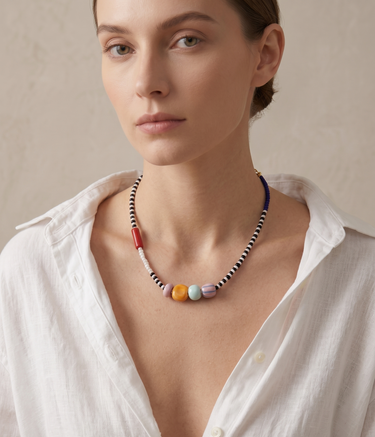 Twin Stream Necklace