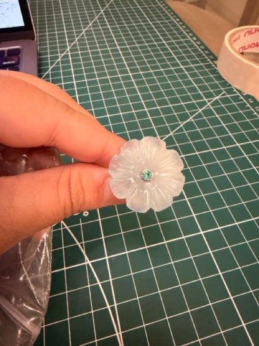 The Blue Flower Silver Ring