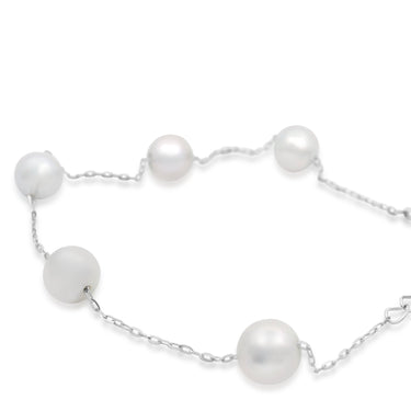 Eternal Akoya Pearl Bracelet 18K White Gold