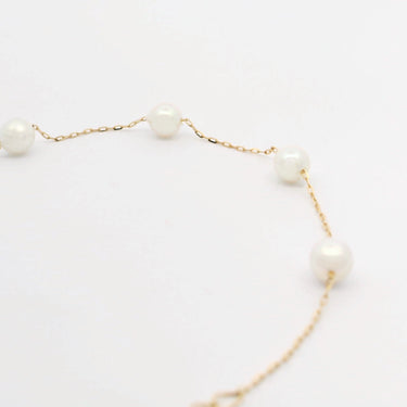 Pearl Bracelet in 18K Yellow Gold