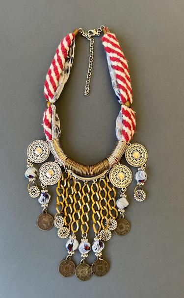 Cairo Medallion Statement Necklace
