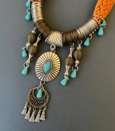 Cleopatra’s Oasis Turquoise Pendant