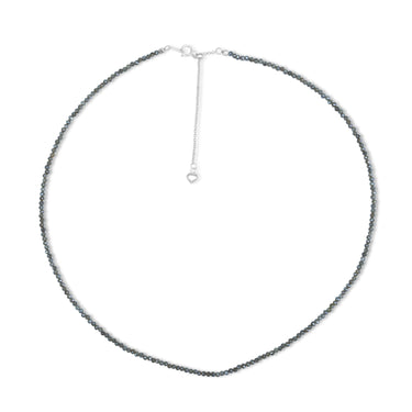 Obscura Kliene- Labradorite Silver Necklace